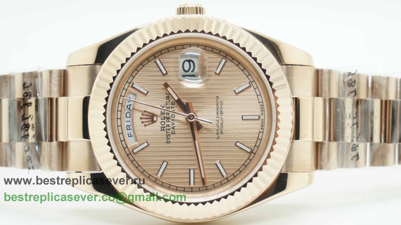 Rolex Day-Date Automatic S/S 41MM Sapphire RXG256