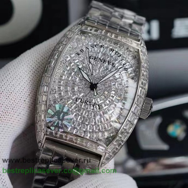 Replica Watch Franck Muller Curvex Automatic Diamonds S/S FMGR02