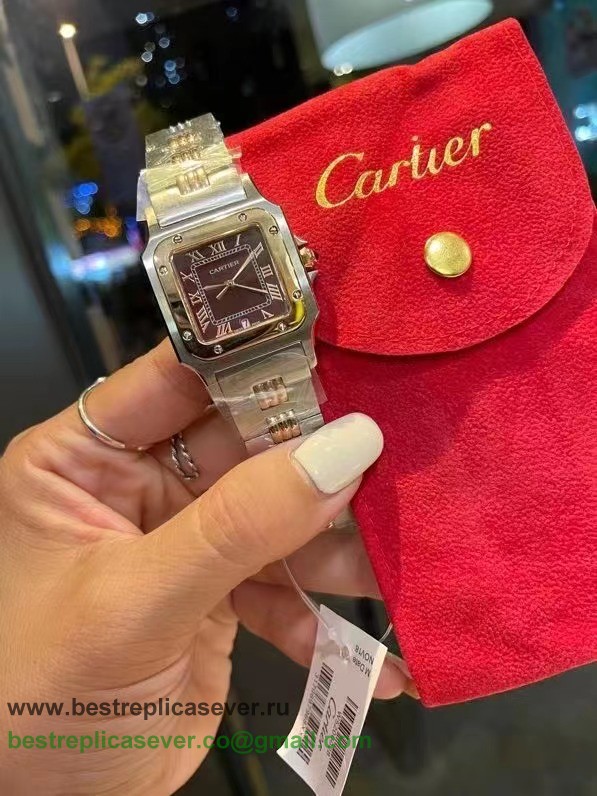 Replica Watch Cartier Santos Quartz S/S CRWR18