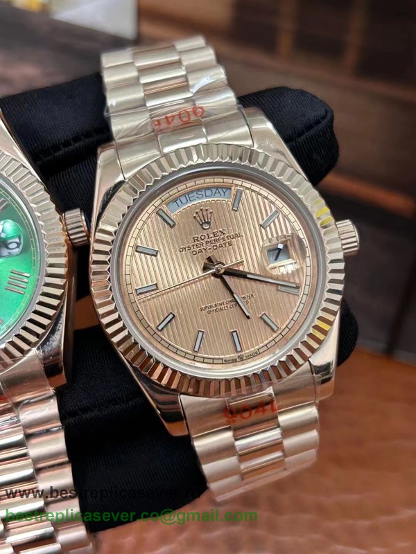 RXGR Rolex Day-Date Automatic S/S 41MM Sapphire RXGR90
