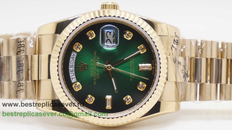 Rolex Day-Date Automatic S/S 36MM Sapphire RXG459