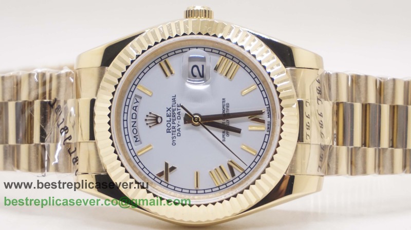 Rolex Day-Date Automatic S/S 41MM Sapphire RXG475